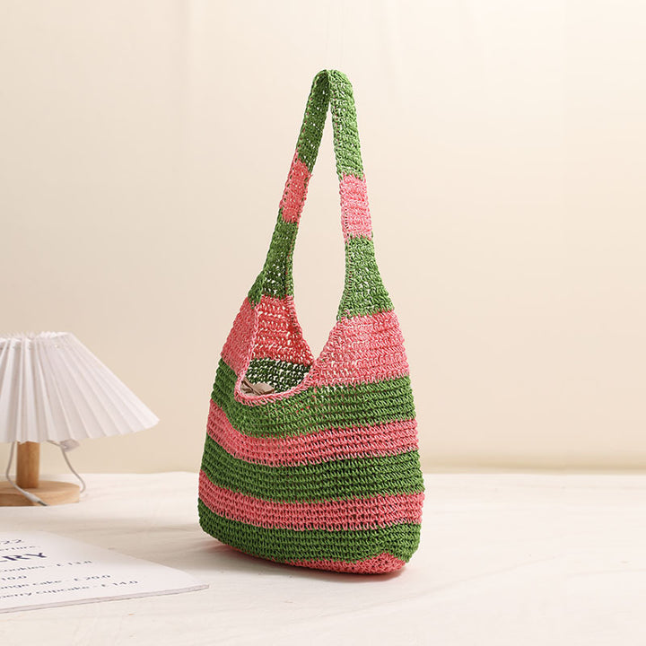Casual Tote Bag in Striped Design Stornfield