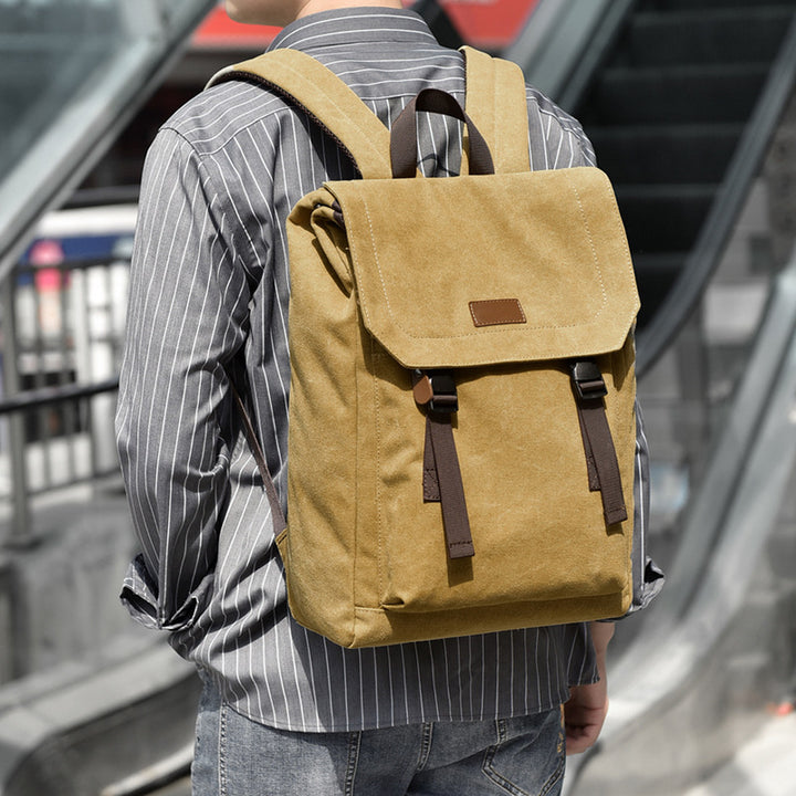 Vintage Style Canvas Backpack Stornfield