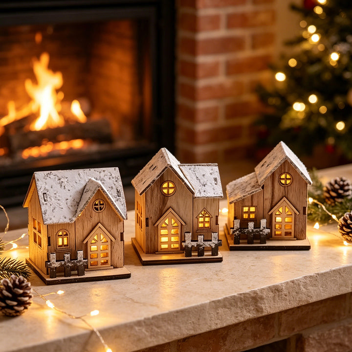 Decorative Christmas Stone House