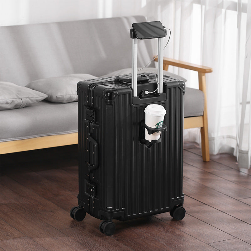 Unisex Sleek and Durable TSA-Friendly Hard Shell Carry-On Suitcase Stornfield