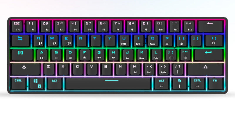 RGB Mechanical Gaming Keyboard with Customizable Backlit Effects Stornfield