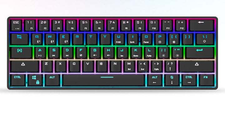 RGB Mechanical Gaming Keyboard with Customizable Backlit Effects Stornfield