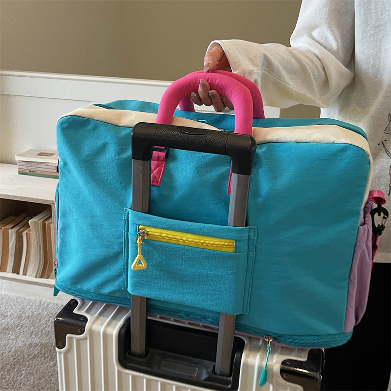 Colorful Multi-Pocket Travel Duffle Bag Stornfield