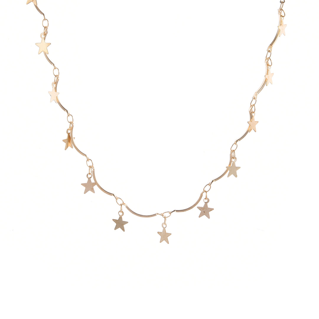 Star Charm Linked Chain Necklace Stornfield