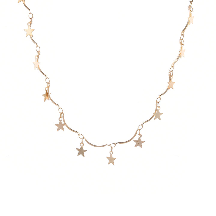 Star Charm Linked Chain Necklace Stornfield
