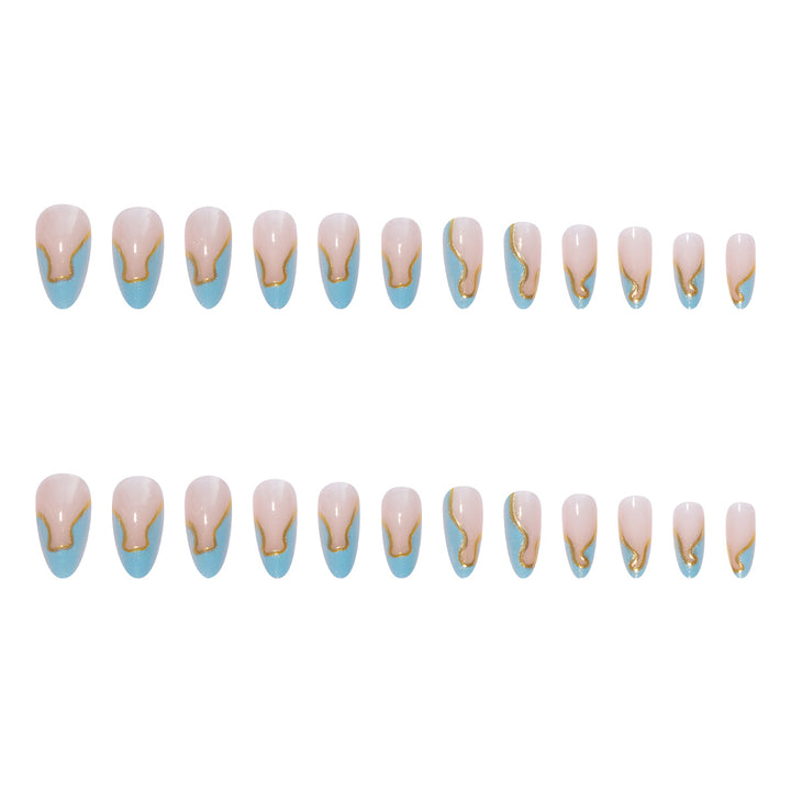 Elegant artificial nail tips with stylish design Stornfield