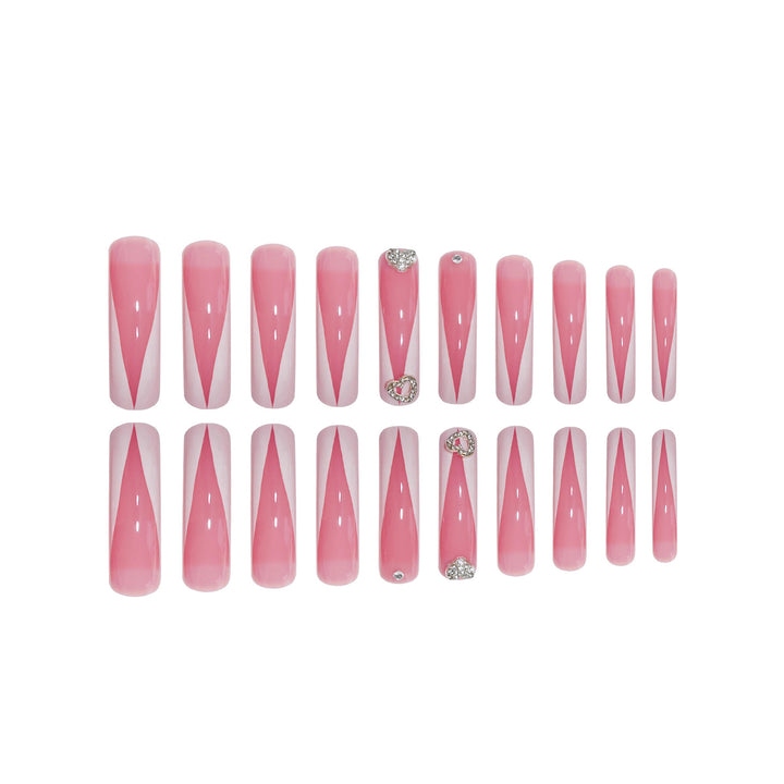 Elegant Sculpted Press-On Nail Set Stornfield