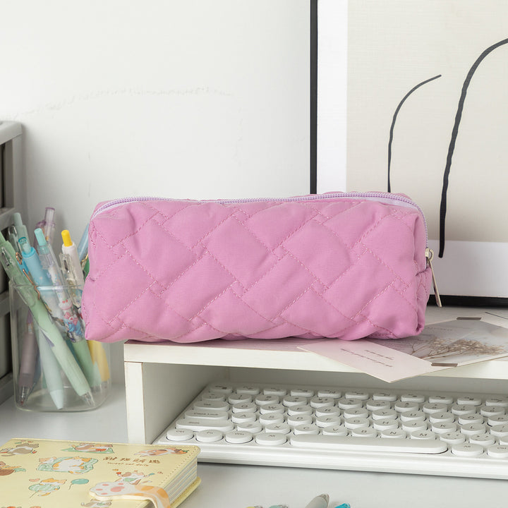 Quilted Textured Pencil Case Stornfield