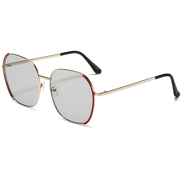 Ladies oversized sunglasses with protective UV protection and elegant metal frame Stornfield