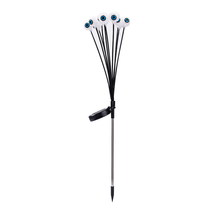 Creepy garden lights with eye motif Stornfield