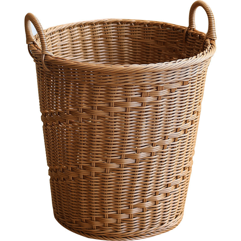 Spacious Woven Laundry Basket with Ergonomic Handles Stornfield