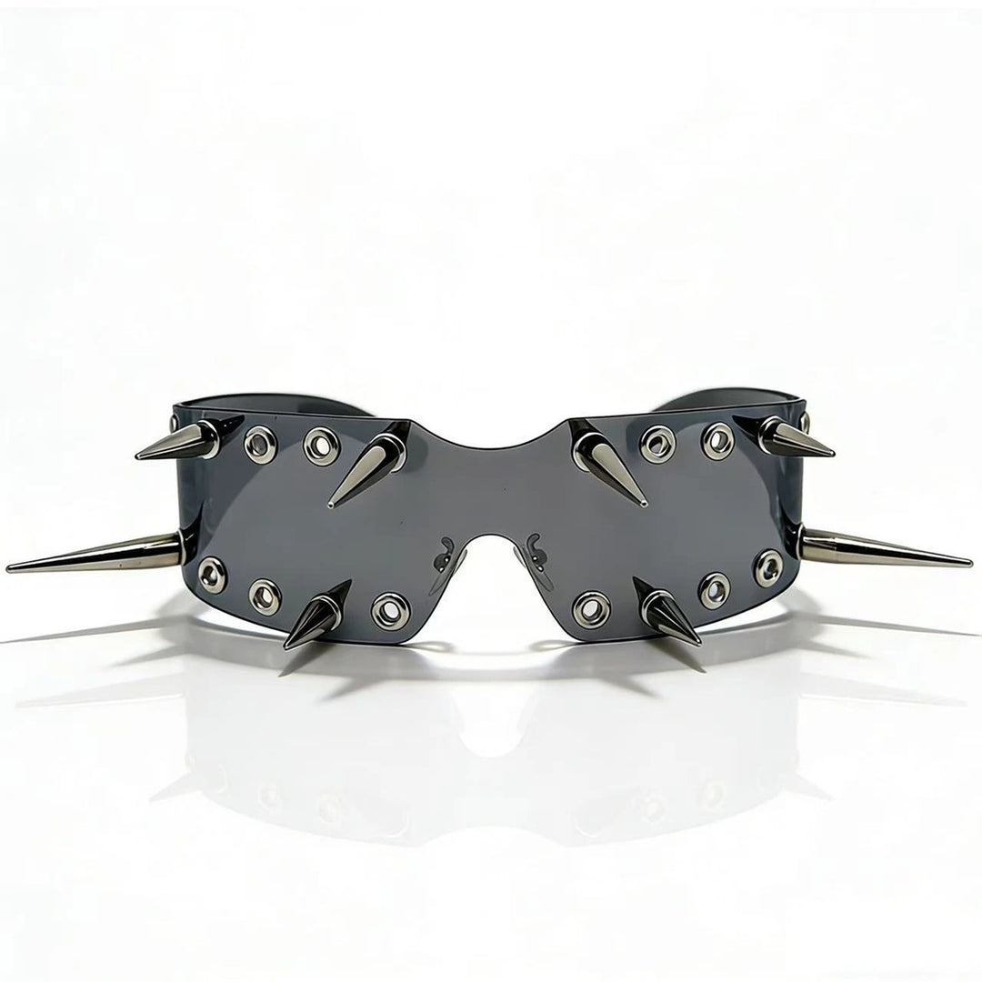Women's Sporty Sunglasses with Eye-Catching Design and Spikes Stornfield