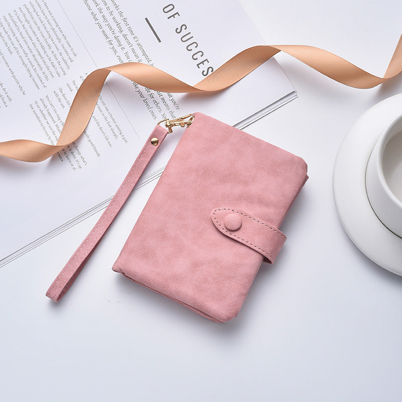 Compact Faux Leather Clutch Wallet Stornfield