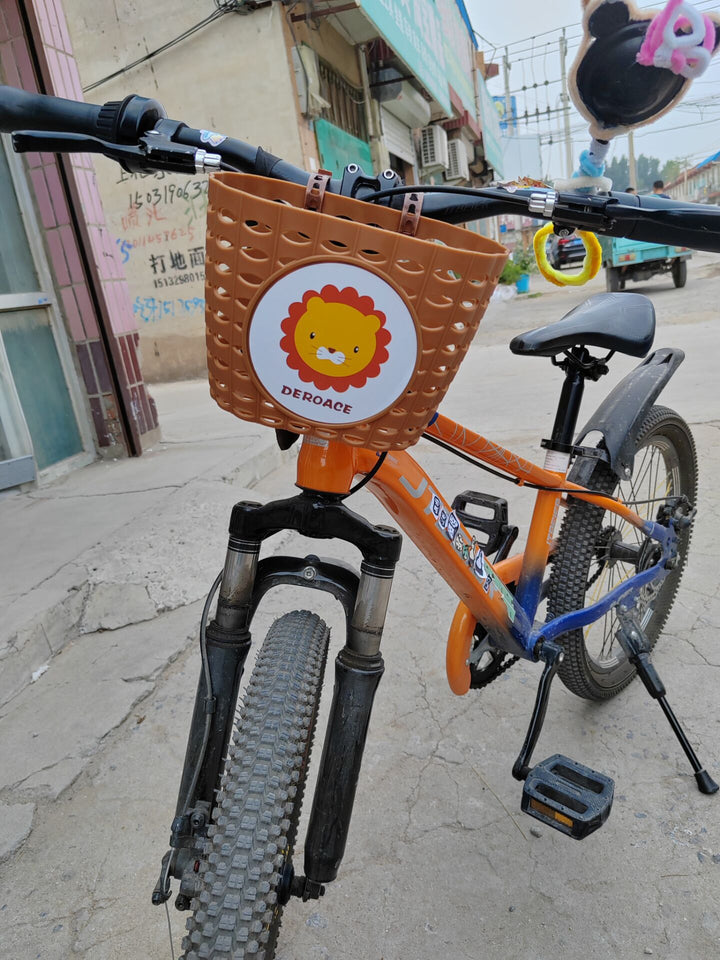 Fun-Themed Bicycle Storage Basket Stornfield