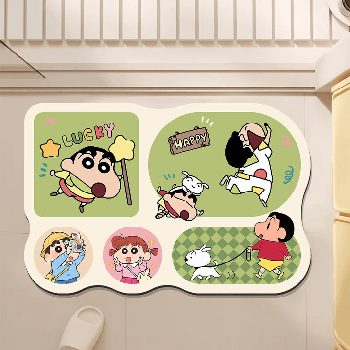 Cartoon Character Bathroom Mat