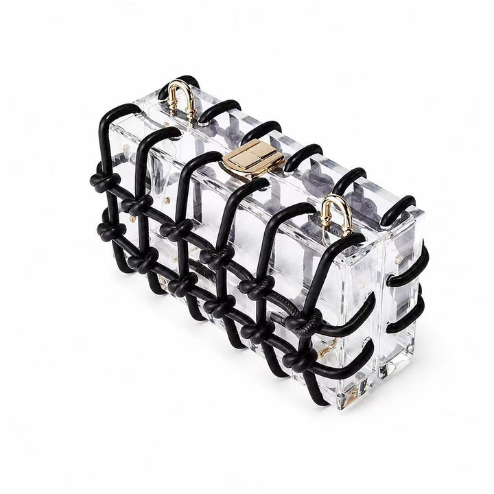 Decorative Acrylic Handheld Clutch