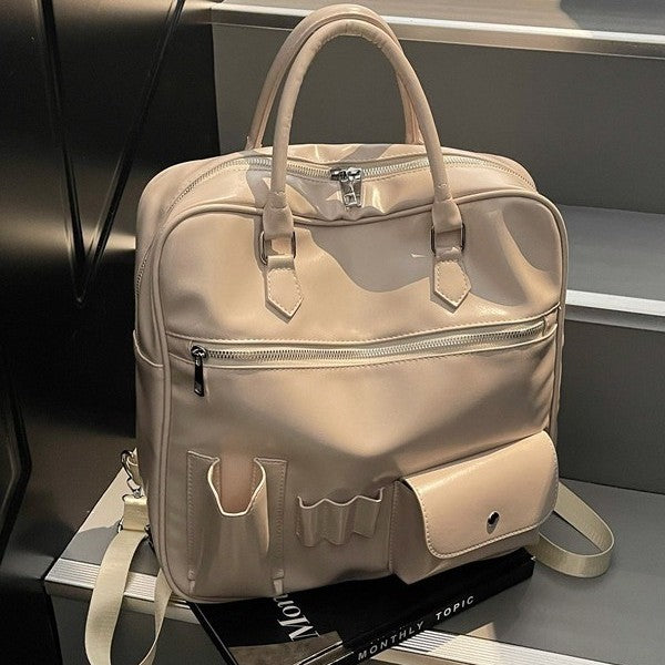 Multi-Pocket Business Tote