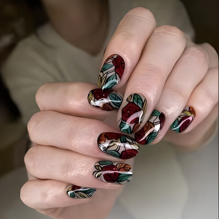 Floral Design Nail Art Set Stornfield