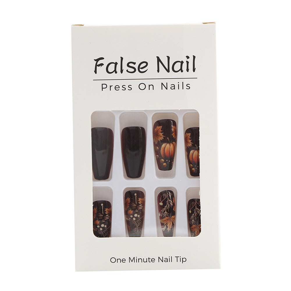 Artificial nails with autumn design Stornfield