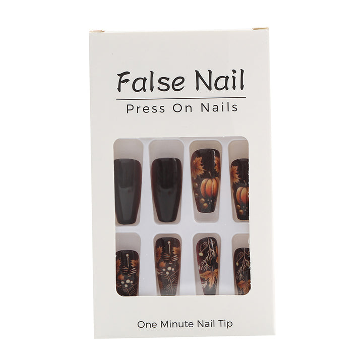 Artificial nails with autumn design Stornfield