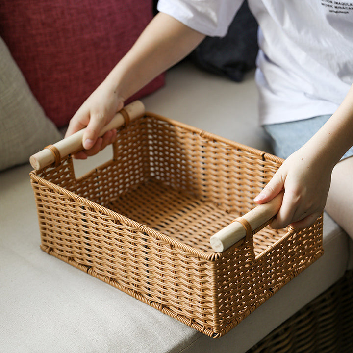 Handcrafted Utility Storage Basket Stornfield