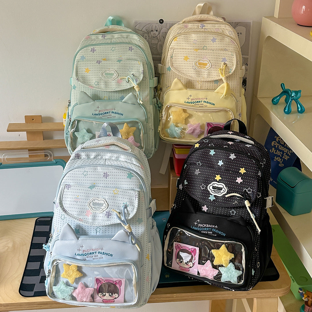Fun-Printed Canvas Backpack Stornfield