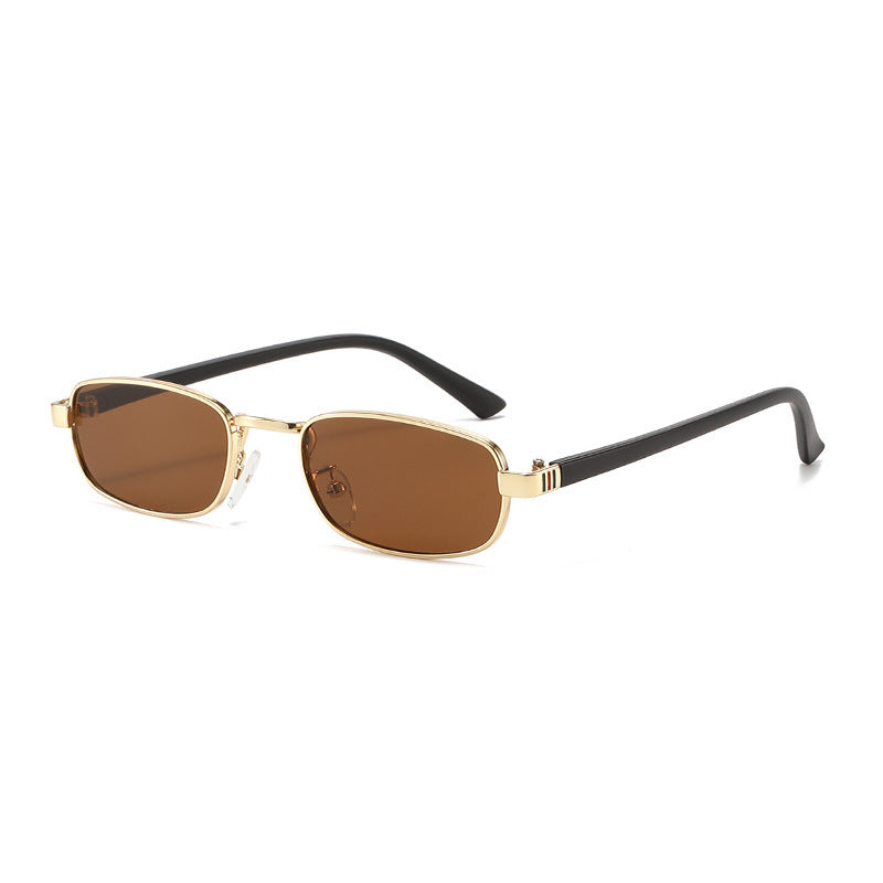 Elegant Vintage-Inspired Rectangle Sunglasses Stornfield