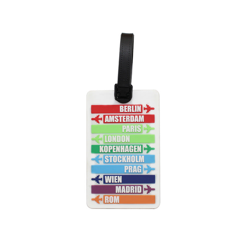 Unisex Travel-Themed Luggage Tag Stornfield