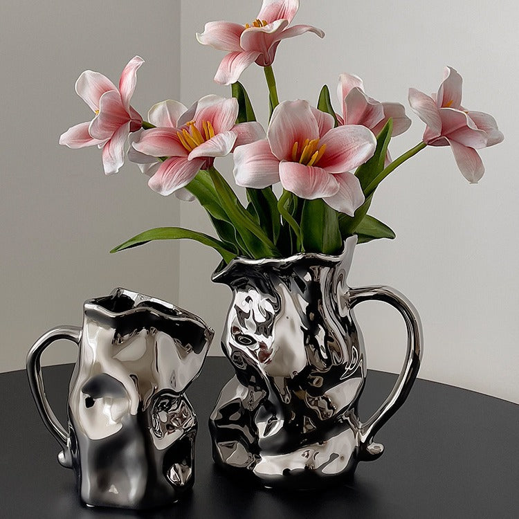 Abstract Sculptural Pitcher