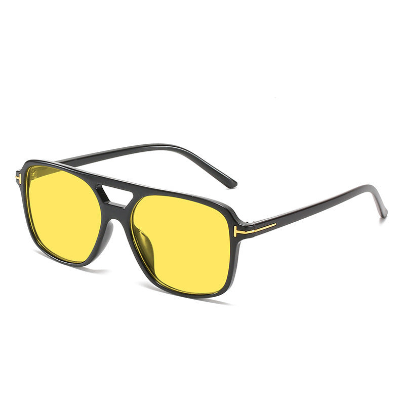 Bold Geometric Frame Glasses Stornfield