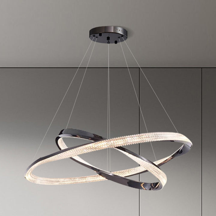 Modern Suspension Ring Chandelier