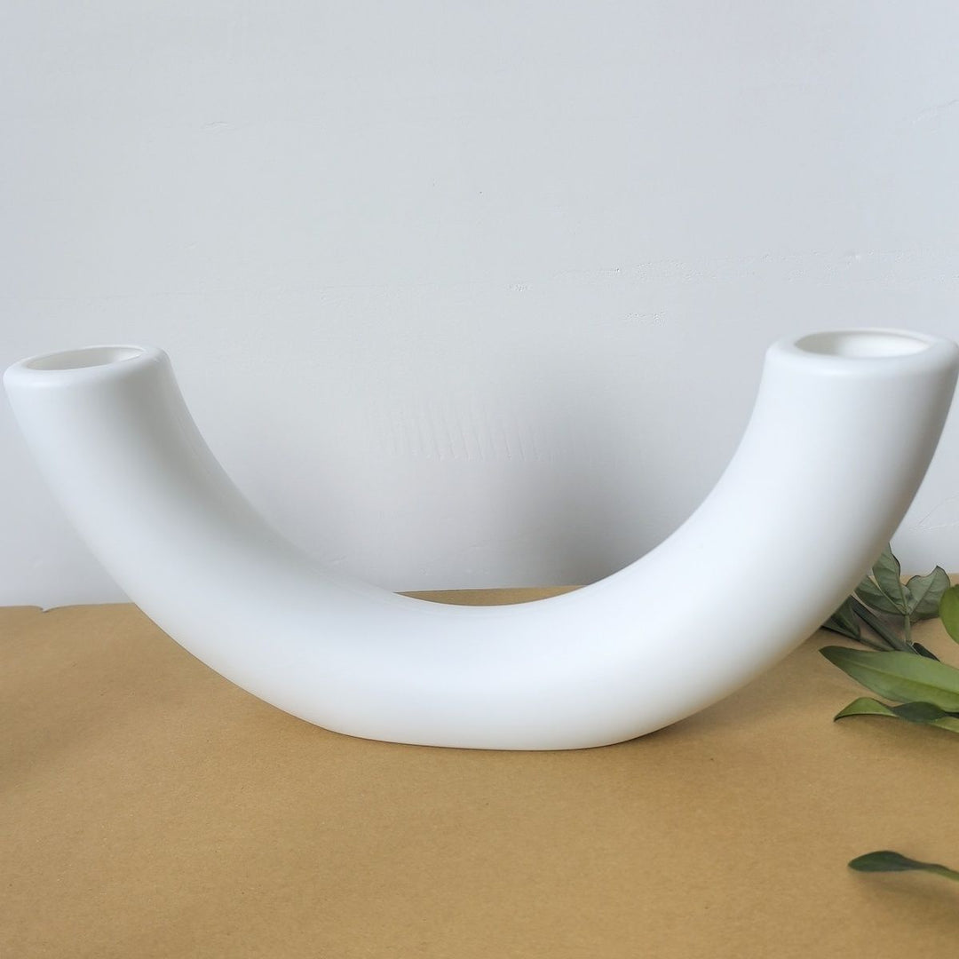Contemporary Curved Flower Vase Stornfeild