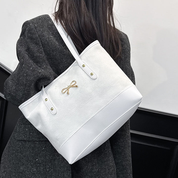 WoStylish Faux Suede Tote Bag Stornfield