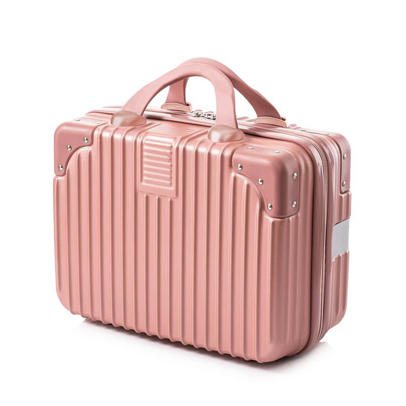 hard-shell cosmetic travel case with double top handles and reinforced corner protectors Stornfield