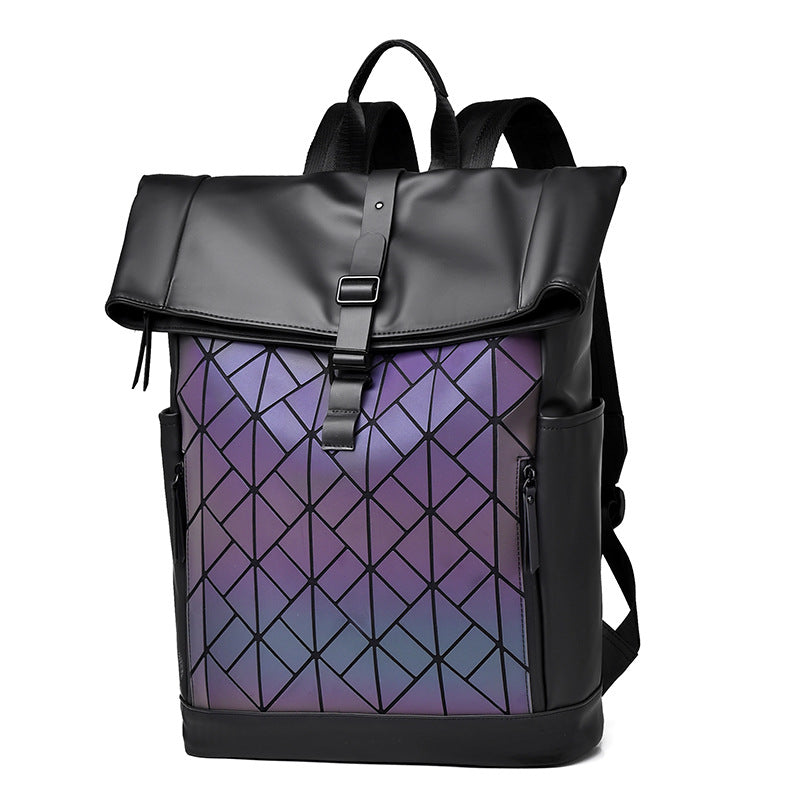 Geometric Patterned Urban Backpack Stornfield