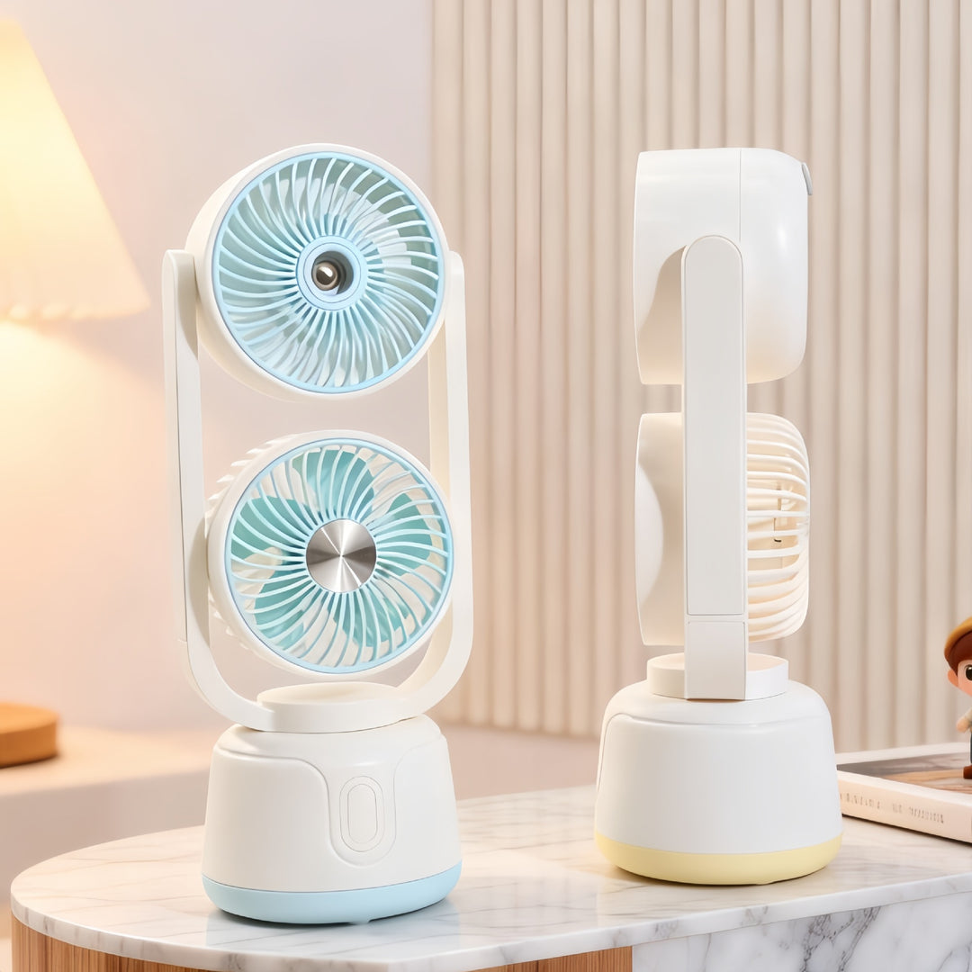 Ladies multifunctional table fan with spray function Stornfield