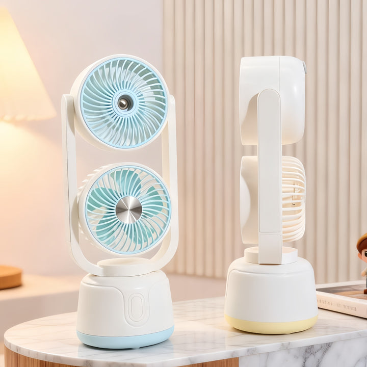 Ladies multifunctional table fan with spray function Stornfield