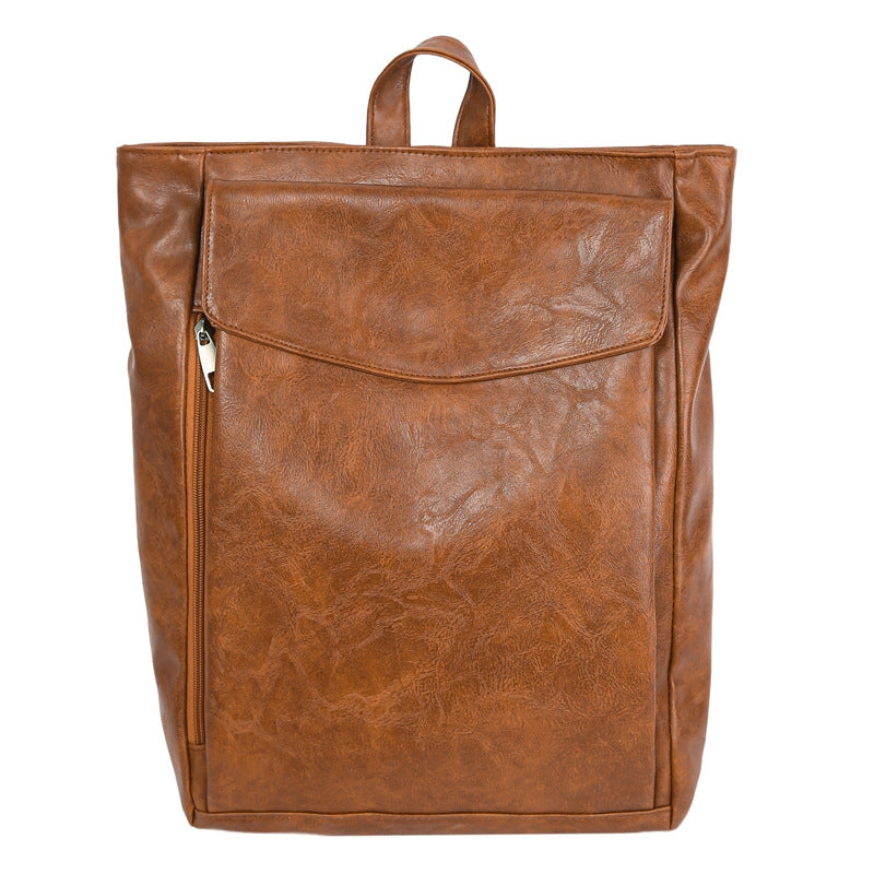 Premium Leather Laptop Rucksack Stornfield