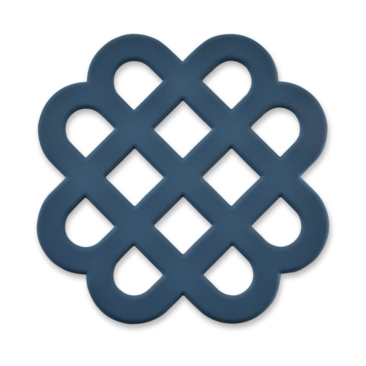 Heat-resistant silicone coaster with decorative design Stornfield