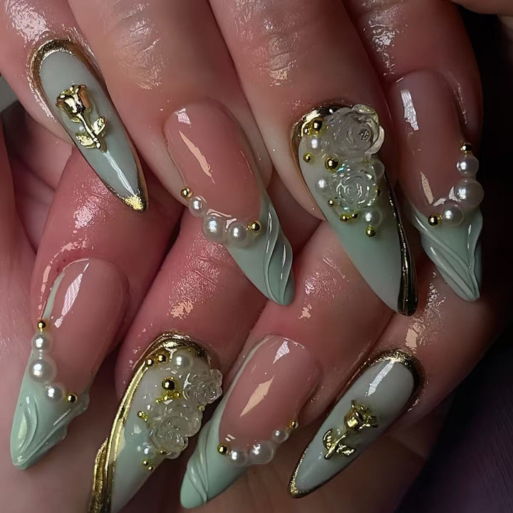 Elegant Gel Nail Art Extensions Stornfield
