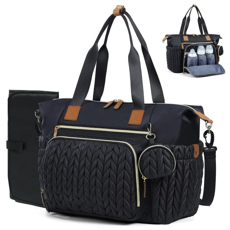 Elegant diaper bag with insulated compartments Stornfield