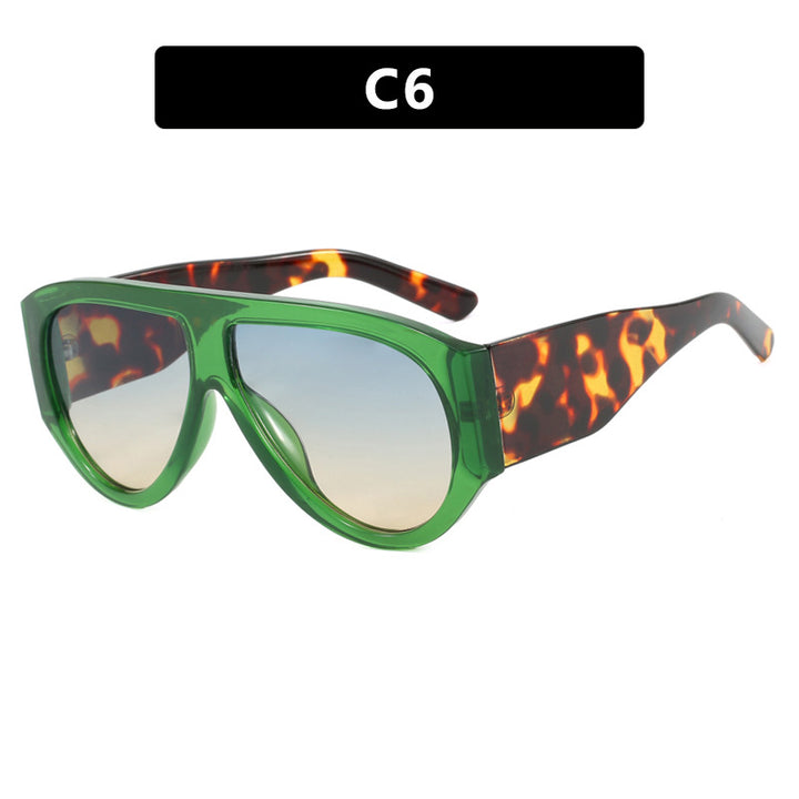 Ladies fashionable sunglasses in modern design with wide frame Stornfield