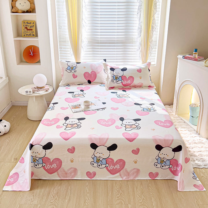 Stylish Plaid Bedspread Set