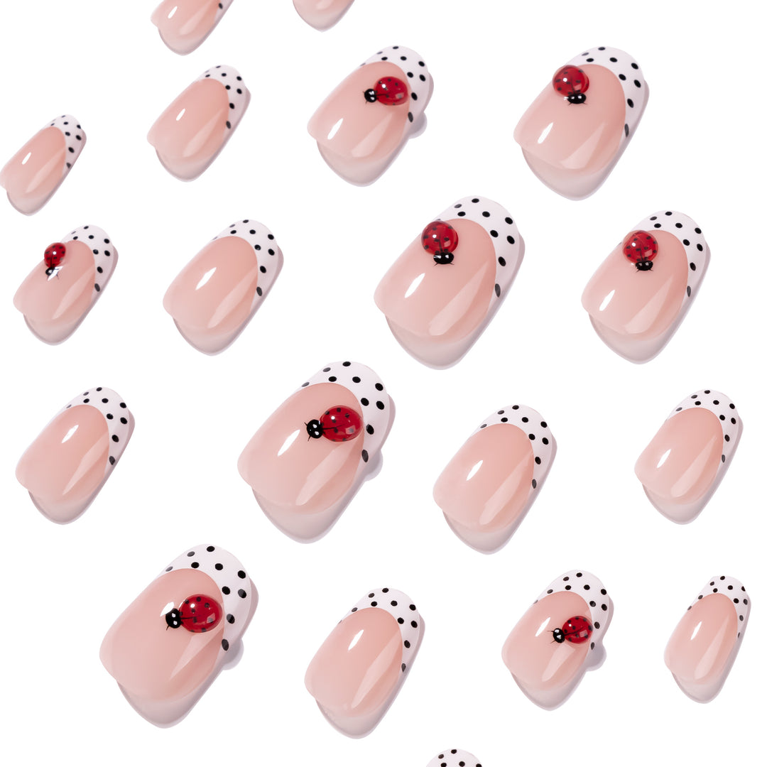 Creative Nail Art with Ladybug Design Stornfield