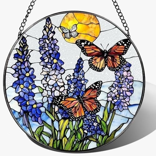 Stained Glass Butterfly Wall Art Stornfield