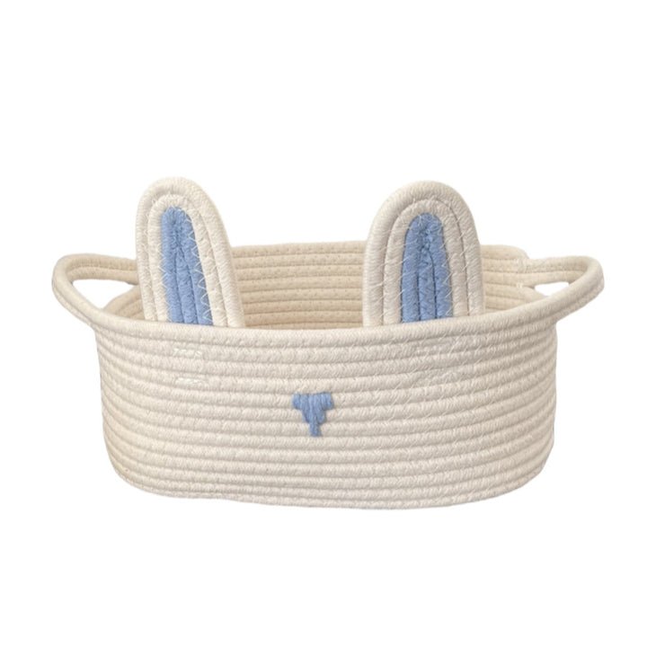 Ladies decorative storage basket with bunny ear design Stornfield