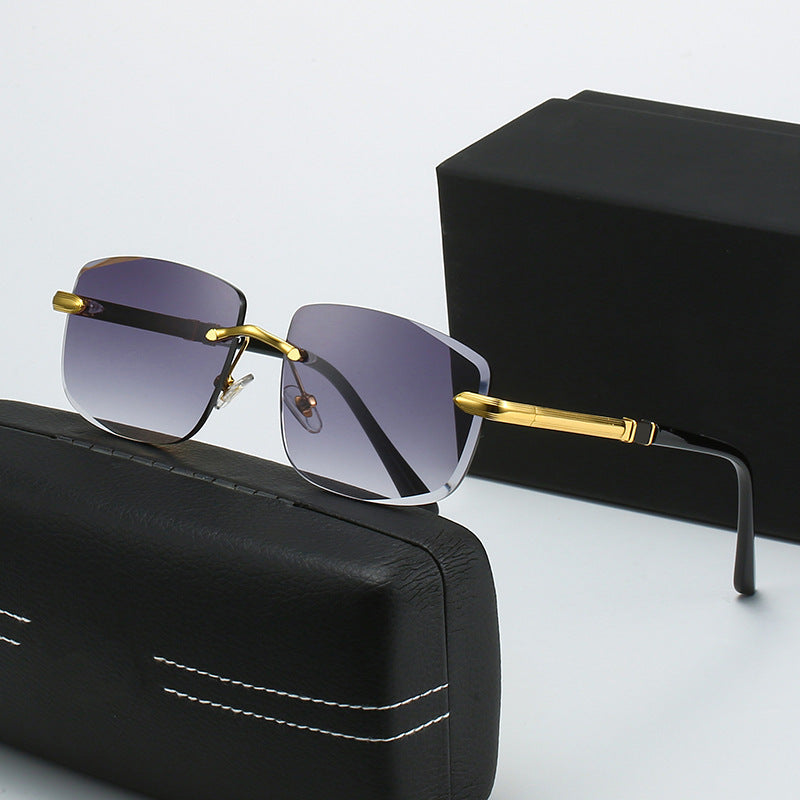 Women's square sunglasses with stylish plastic and metal details Stornfield