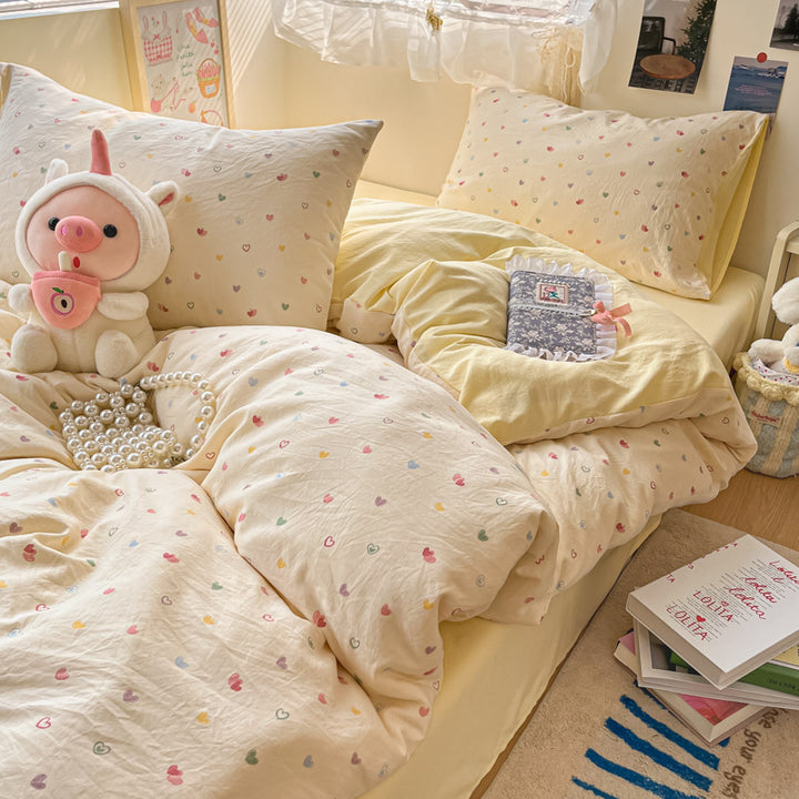 Children's Whimsical Cartoon-Themed Bedding Set