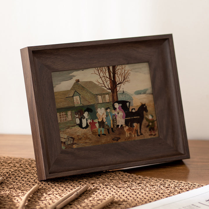 Decorative Wood Art Frame for Home