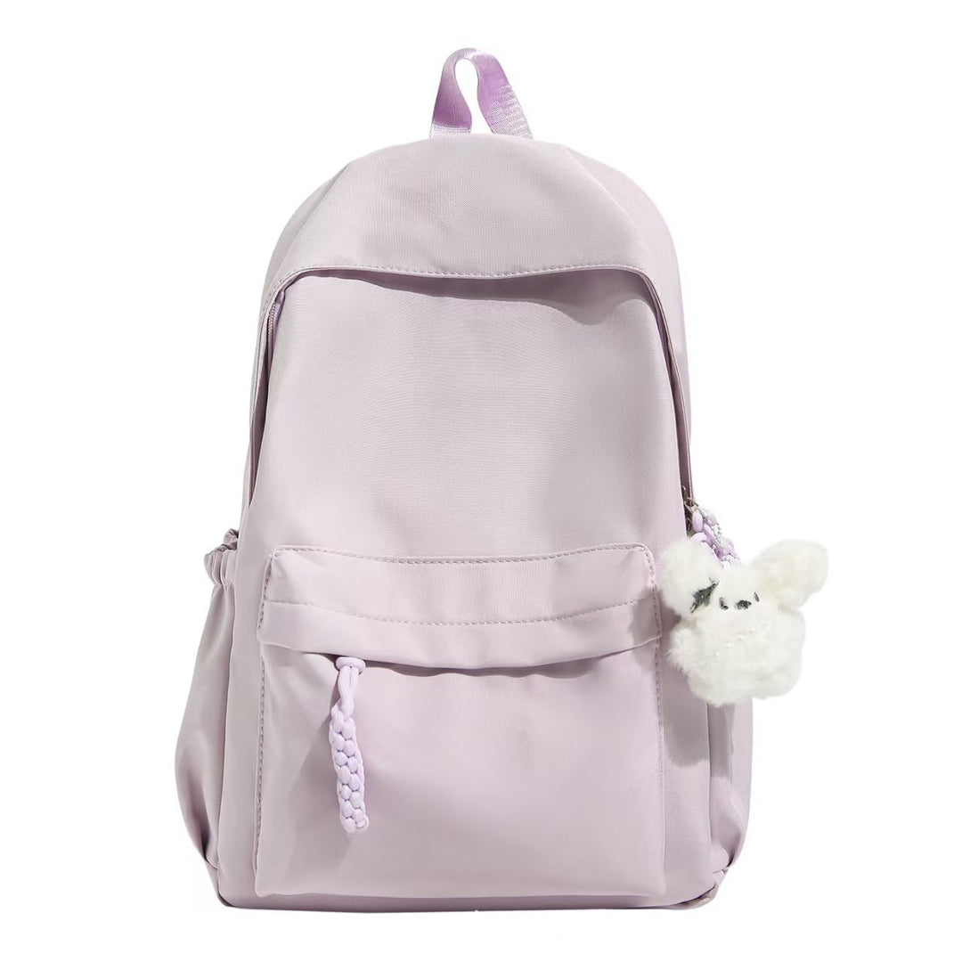 Backpack with Practical Compartment System and Playful Plush Pendant Stornfield